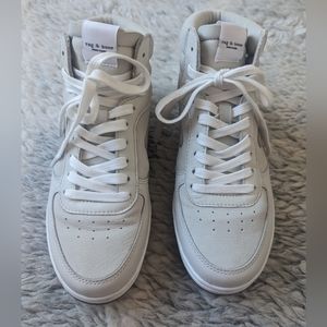 Rag & Bone Retro Court Mod Sneakers Size 8//38 Cream